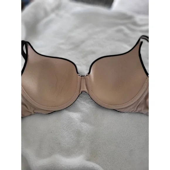 Body by Victoria's Secret Perfect Shape Bra Women's Size 34D Black Lace Padded - Picture 6 of 7